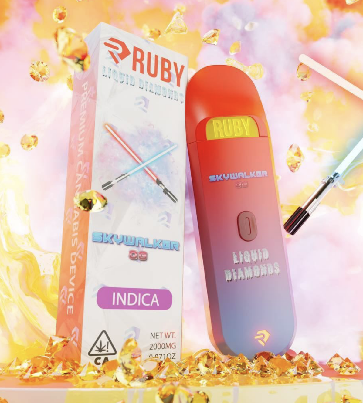 Ruby Disposable Skywalker Vape